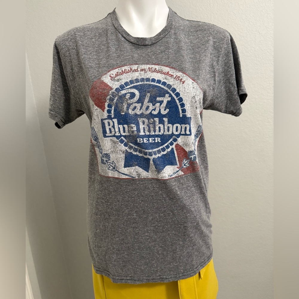 Retro Brand Pabst Blue Ribbon Small T-Shirt for Men